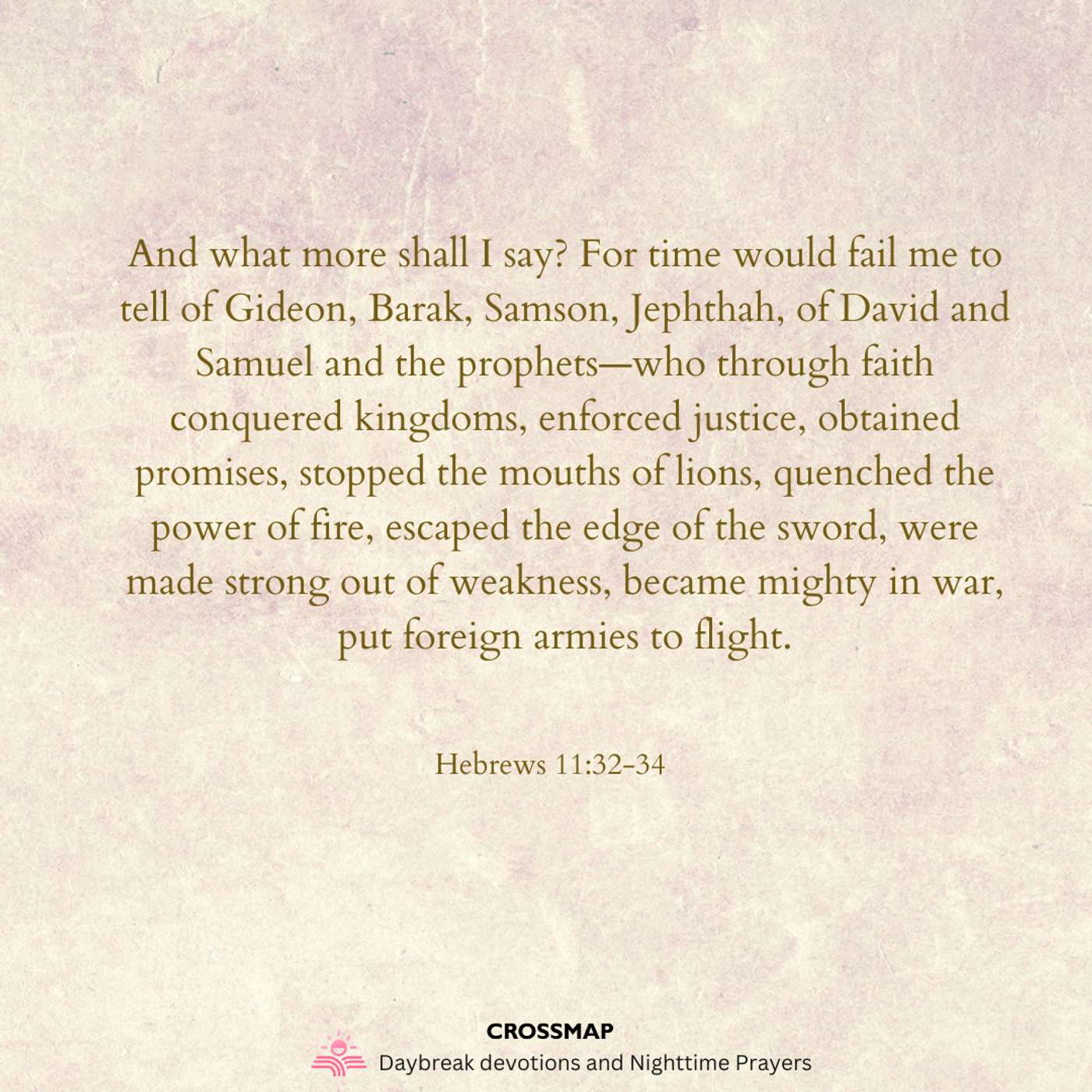 We Honor Our Heroes When We Fight the Good Fight - A Nighttime Prayer