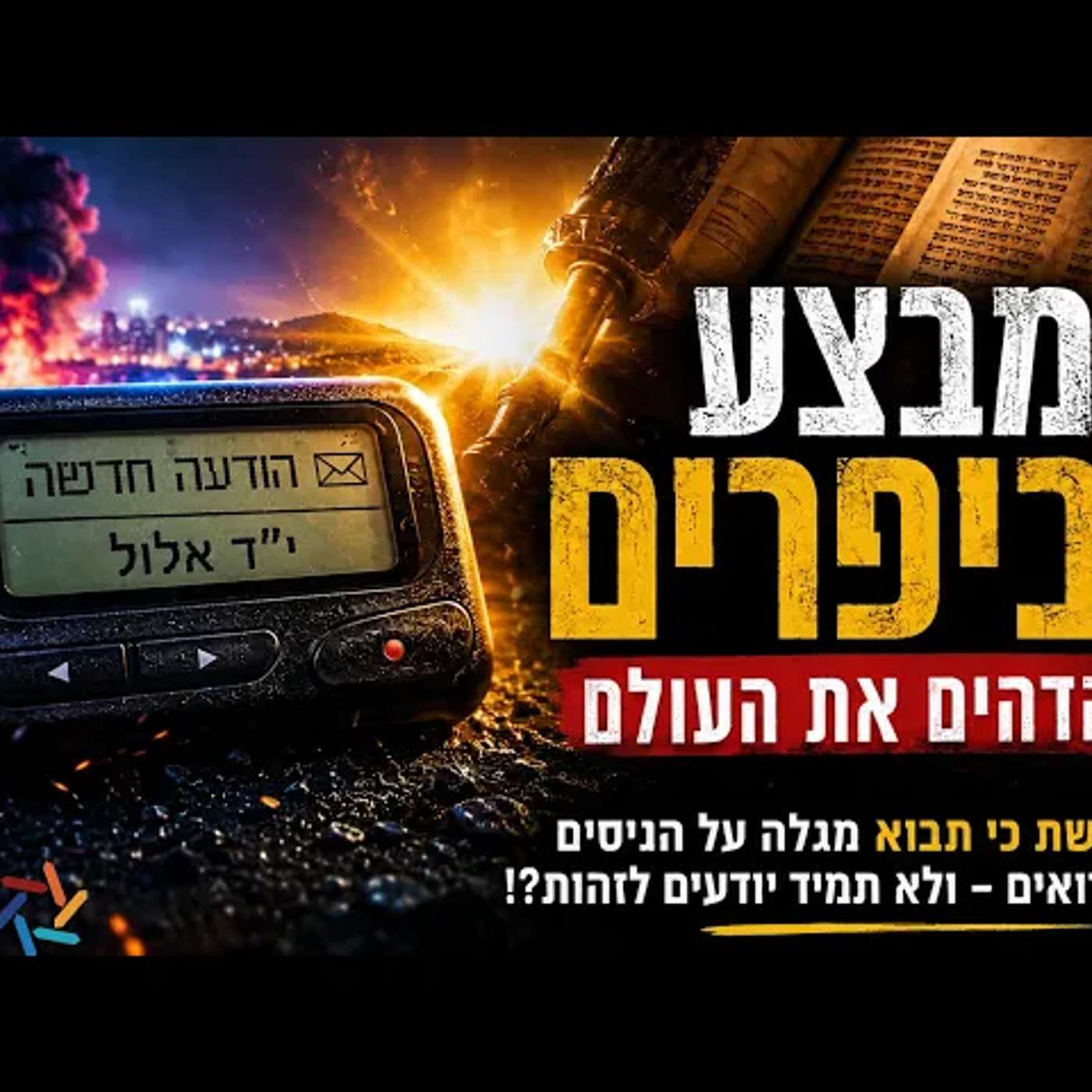 מבצע הביפרים שהדהים את העולם: מה פרשת כי תבוא מגלה על הניסים שאנחנו רואים – ולא תמיד יודעים לזהות?!! episode artwork