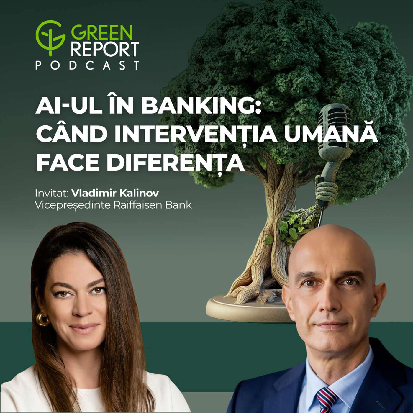 Omul vs. AI: cine te consiliază financiar? | Green Report Podcast | Invitat: Vladimir Kalinov