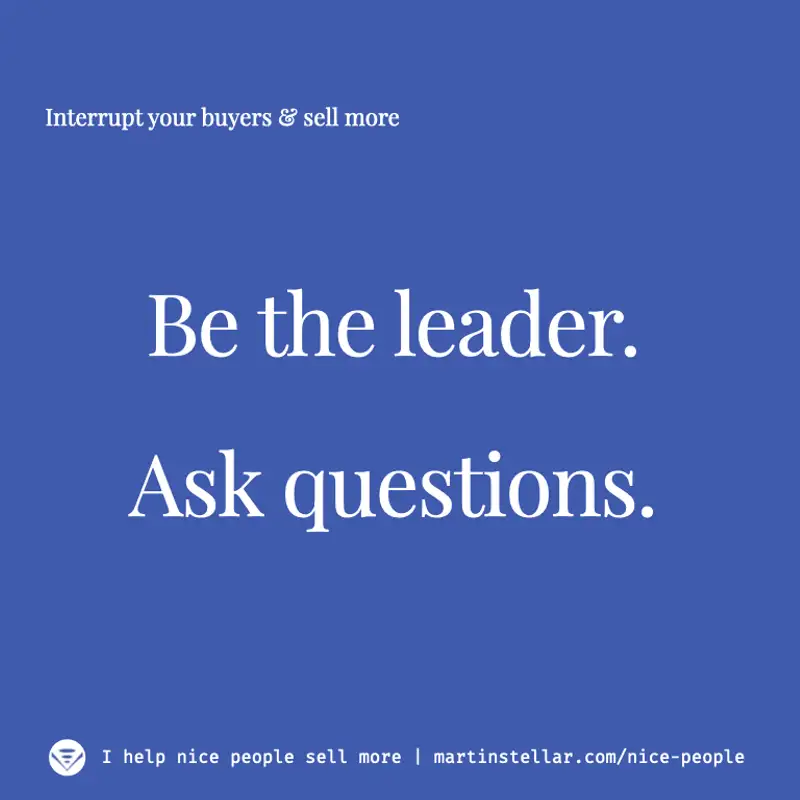 Ep 1. How to sell more and earn more by interrupting your buyer