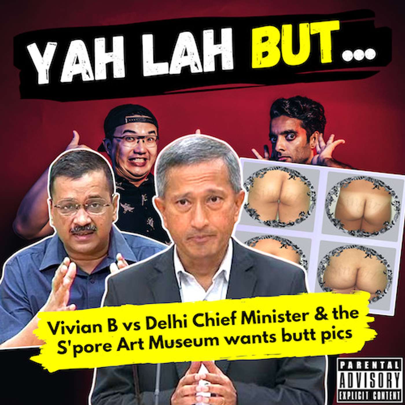 #160 - Vivian Balakrishnan squashes rumours of variant “found in “S’pore” & the SG Art Museum wants pics of your butt