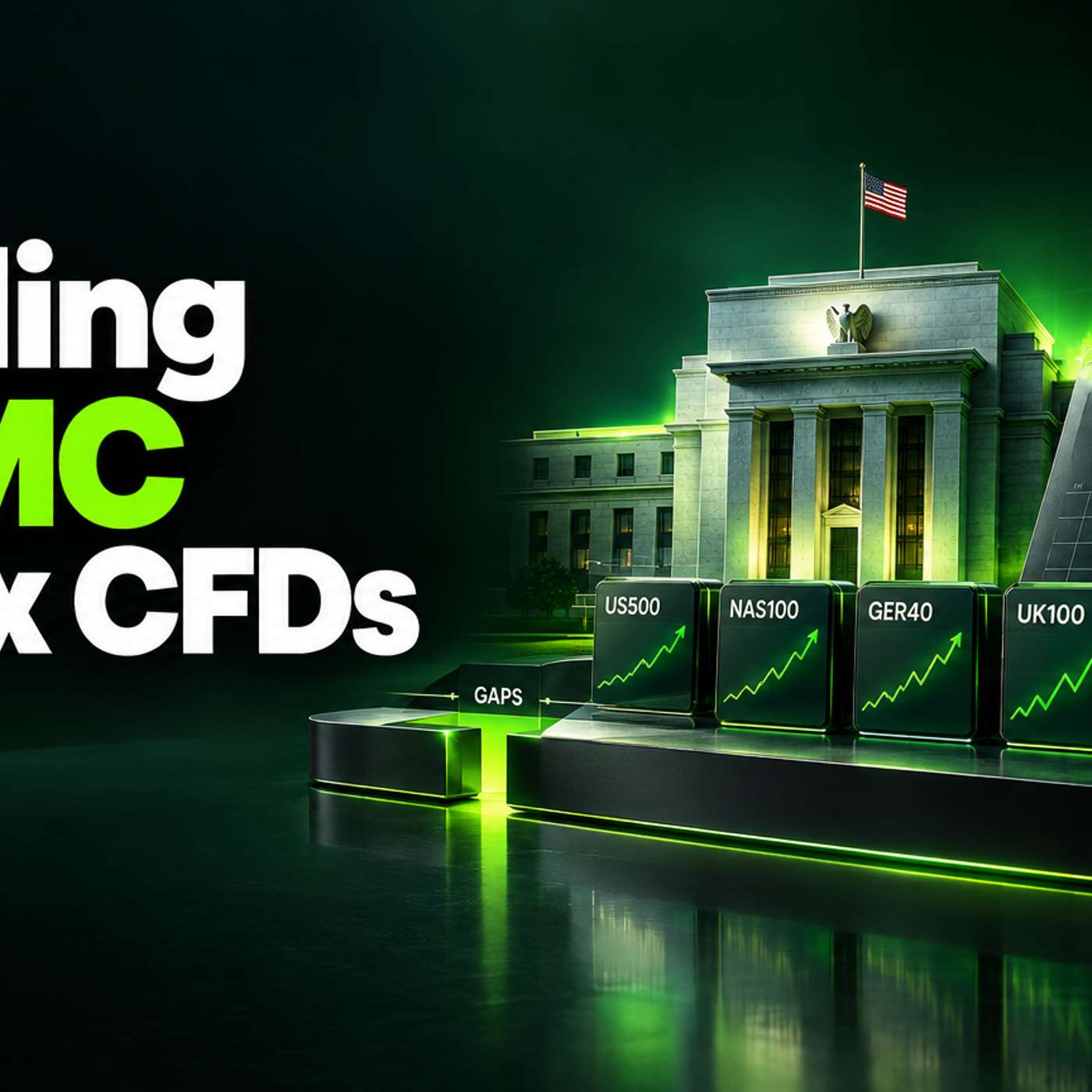 How to Trade FOMC Day With Index CFDs: Gaps, Spreads, Sizing