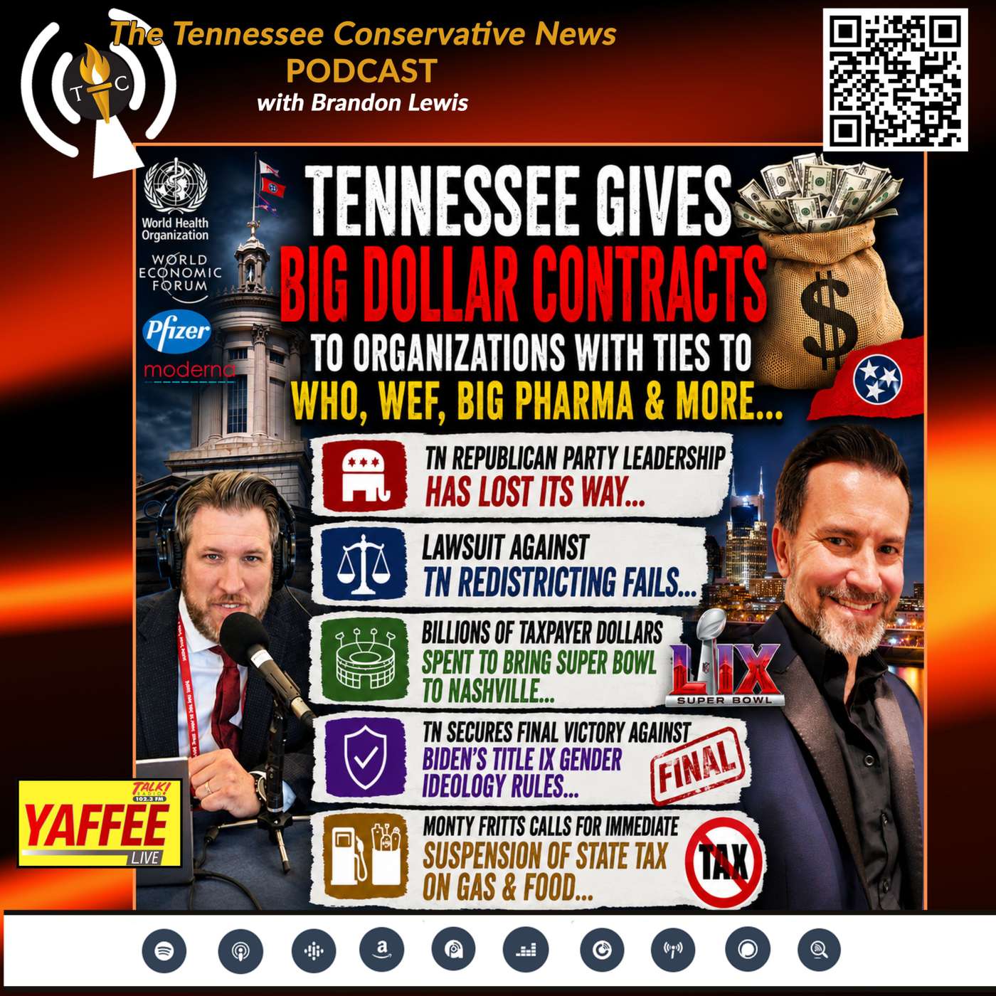 Tennessee Gives Big Dollar Contracts To Organizations With Ties To WHO, WEF, BIG PHARMA & More…