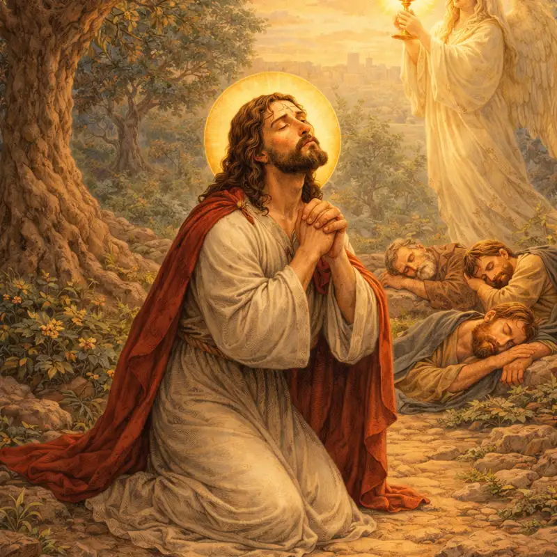 Historier fra Maram | Smertens mysterier – 1: Sammen med Jesus i Getsemane-hagen