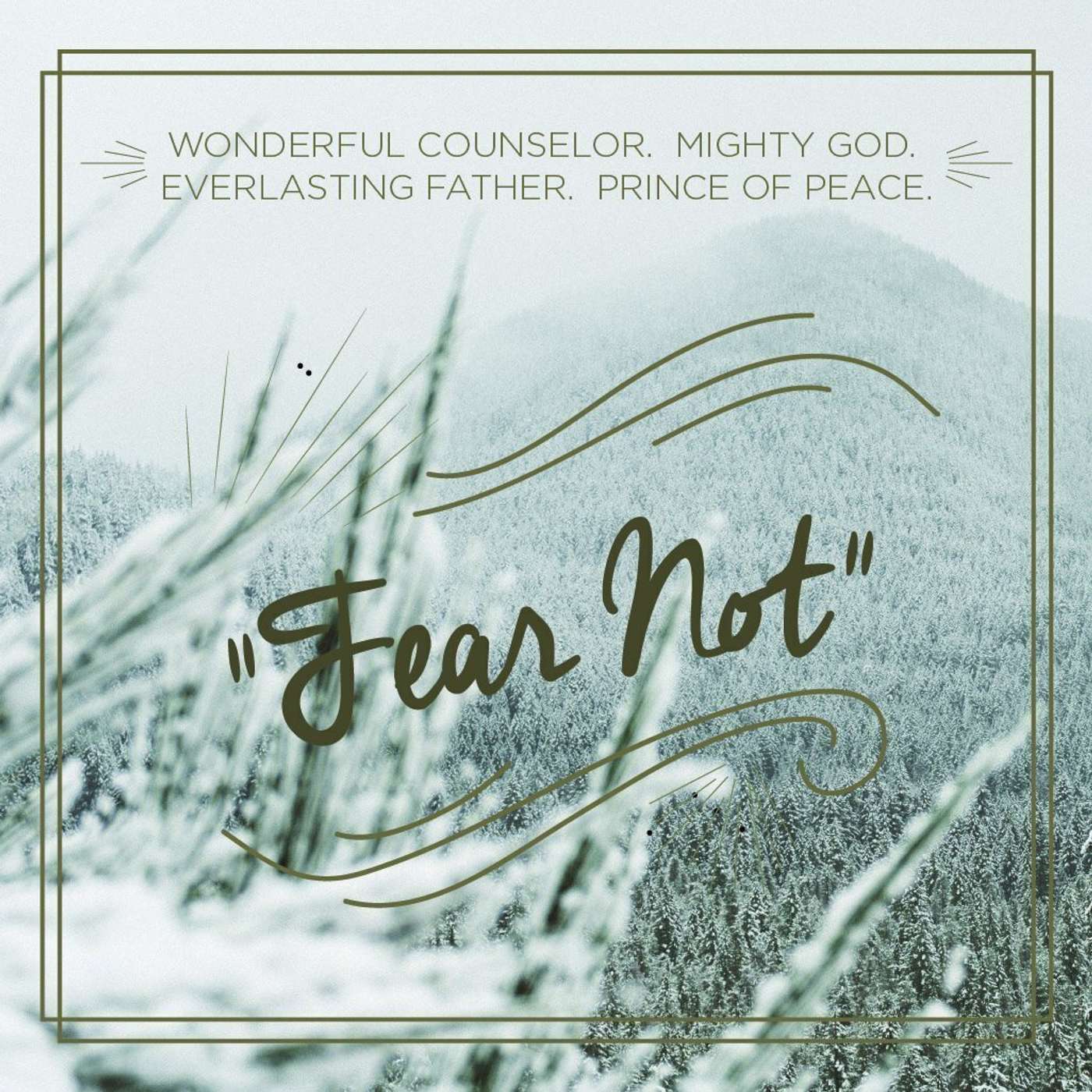 God's Response to Our Fear - Full Service
