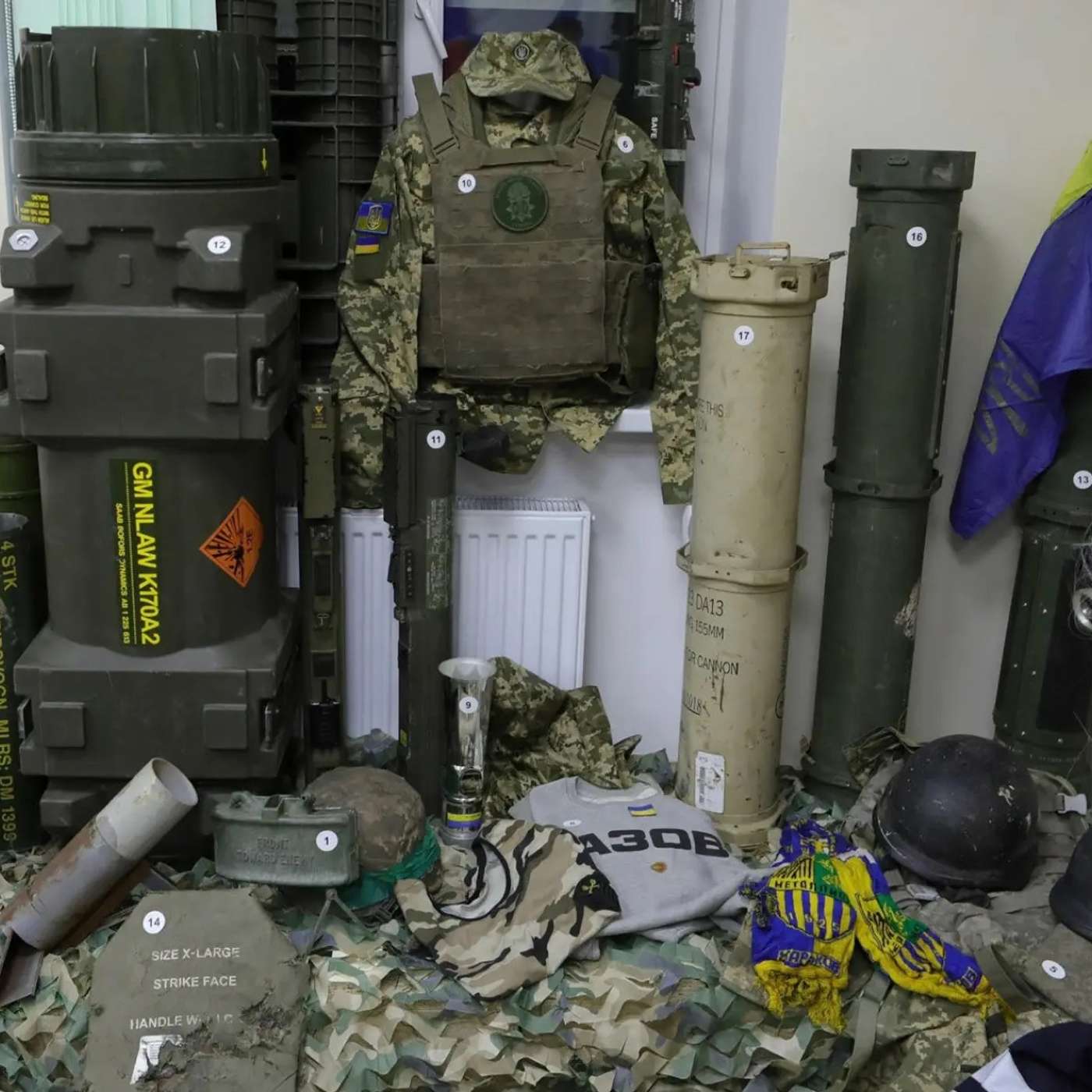 Норвежское противотанковое оружие выставлено в детском центре под Мурманском