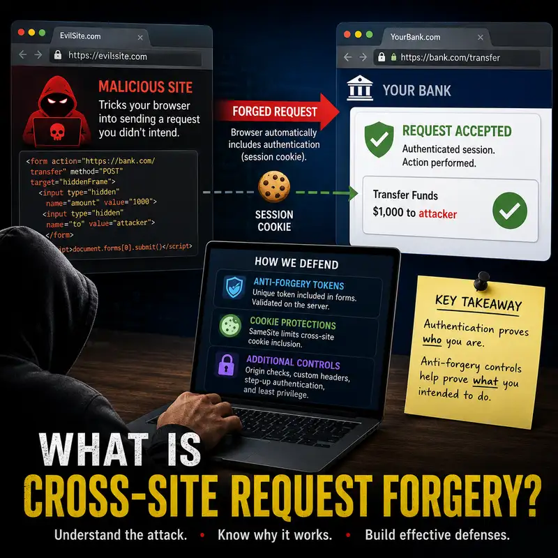 What Is Cross-Site Request Forgery?