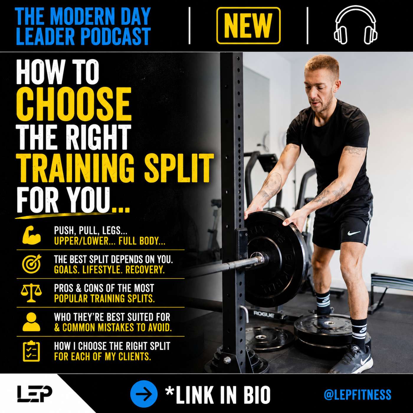 How to Choose the Right Training Split for You... episode artwork