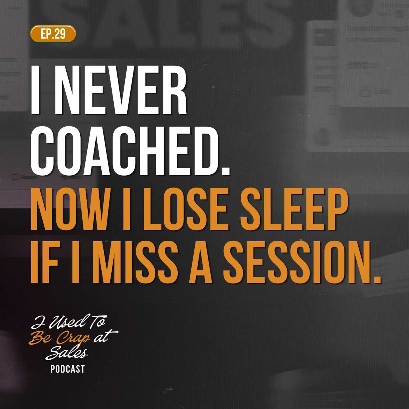 I never coached my team. Now I lose sleep if i miss a session | EP29 | Brett James