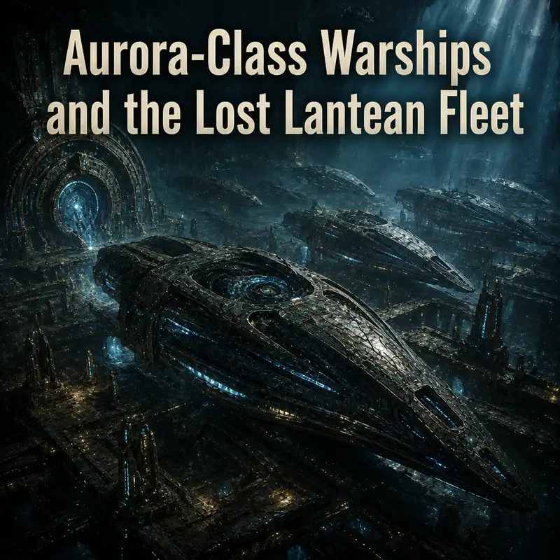Aurora-Class Warships and the Lost Lantean Fleet