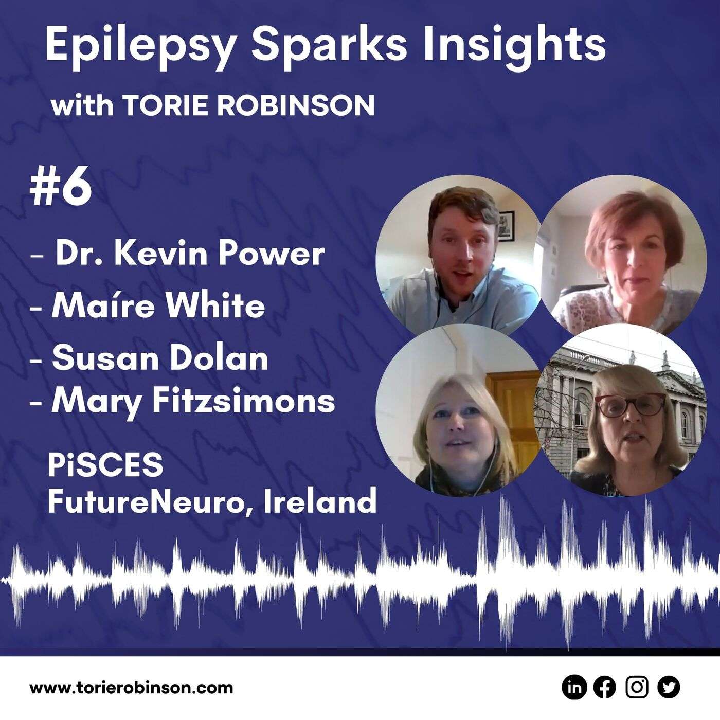 Providing Individualised Services & Care in Epilepsy (PiSCES), FutureNeuro, Ireland episode artwork