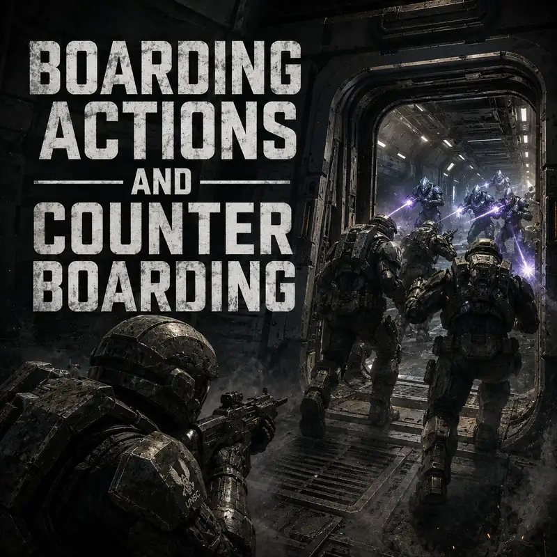 Boarding Actions and Counterboarding