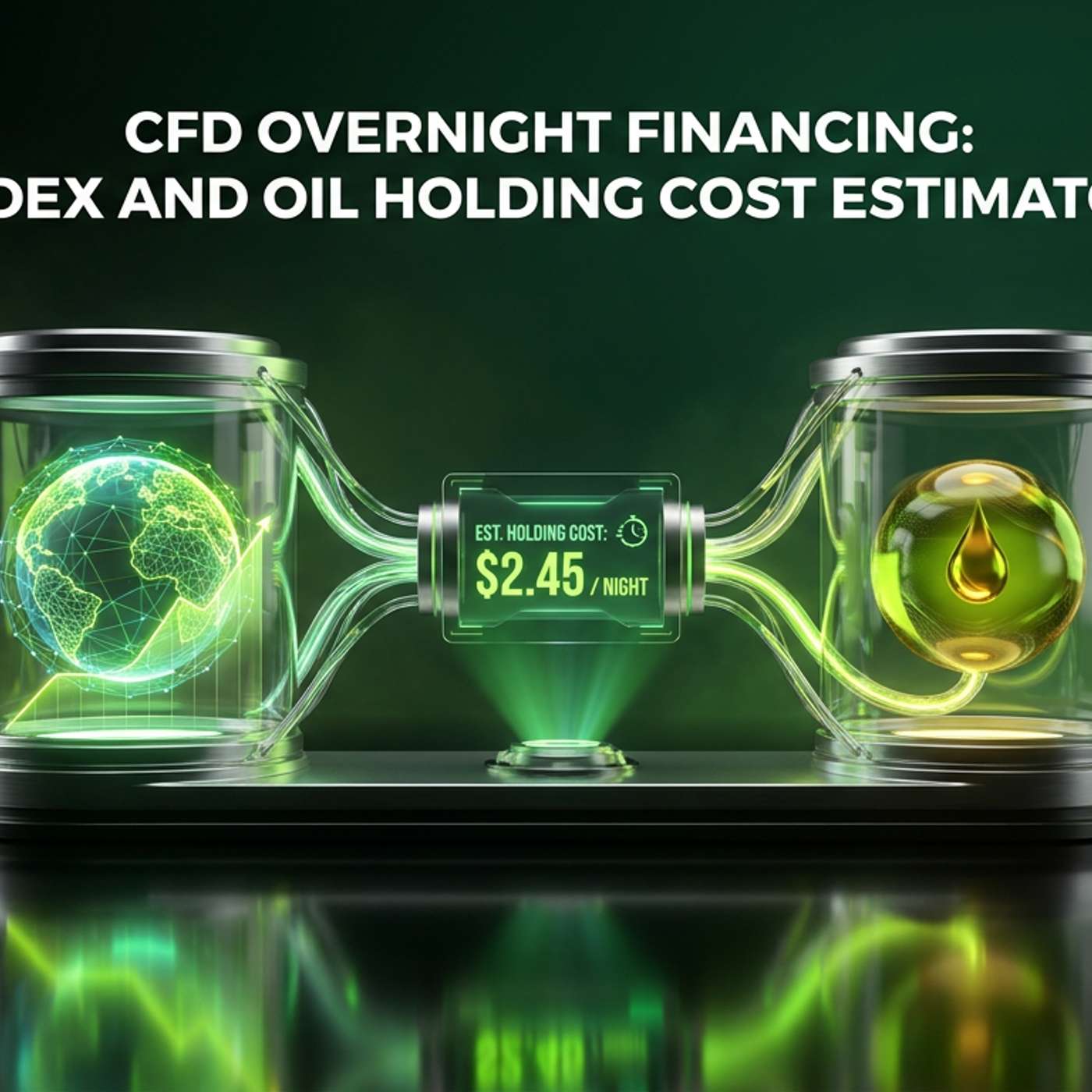 CFD Overnight Financing: Index and Oil Holding Cost Estimator