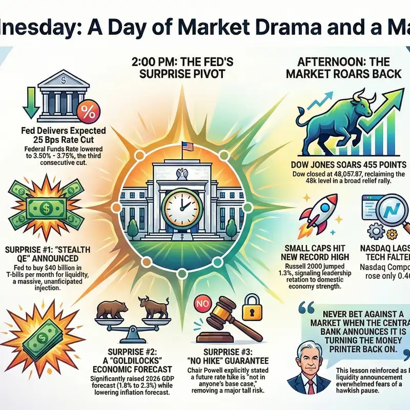 PSW Daily Market Recap: The Day the Fed Flinched and the Bulls Roared
