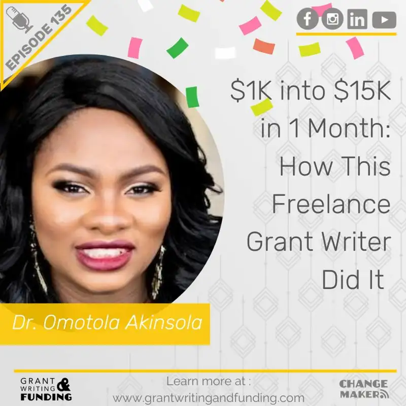 $1K into $15K in 1 Month: How This Freelance Grant Writer Did It