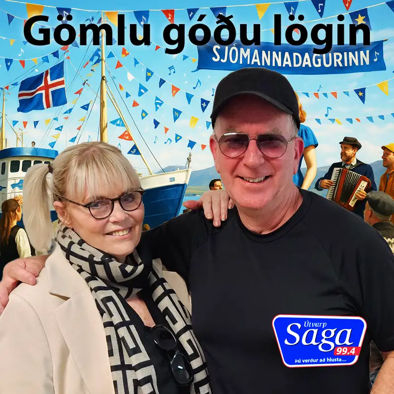  Magnús Magnússon og Mjöll Hólm söngkona - 29. maí 2026 