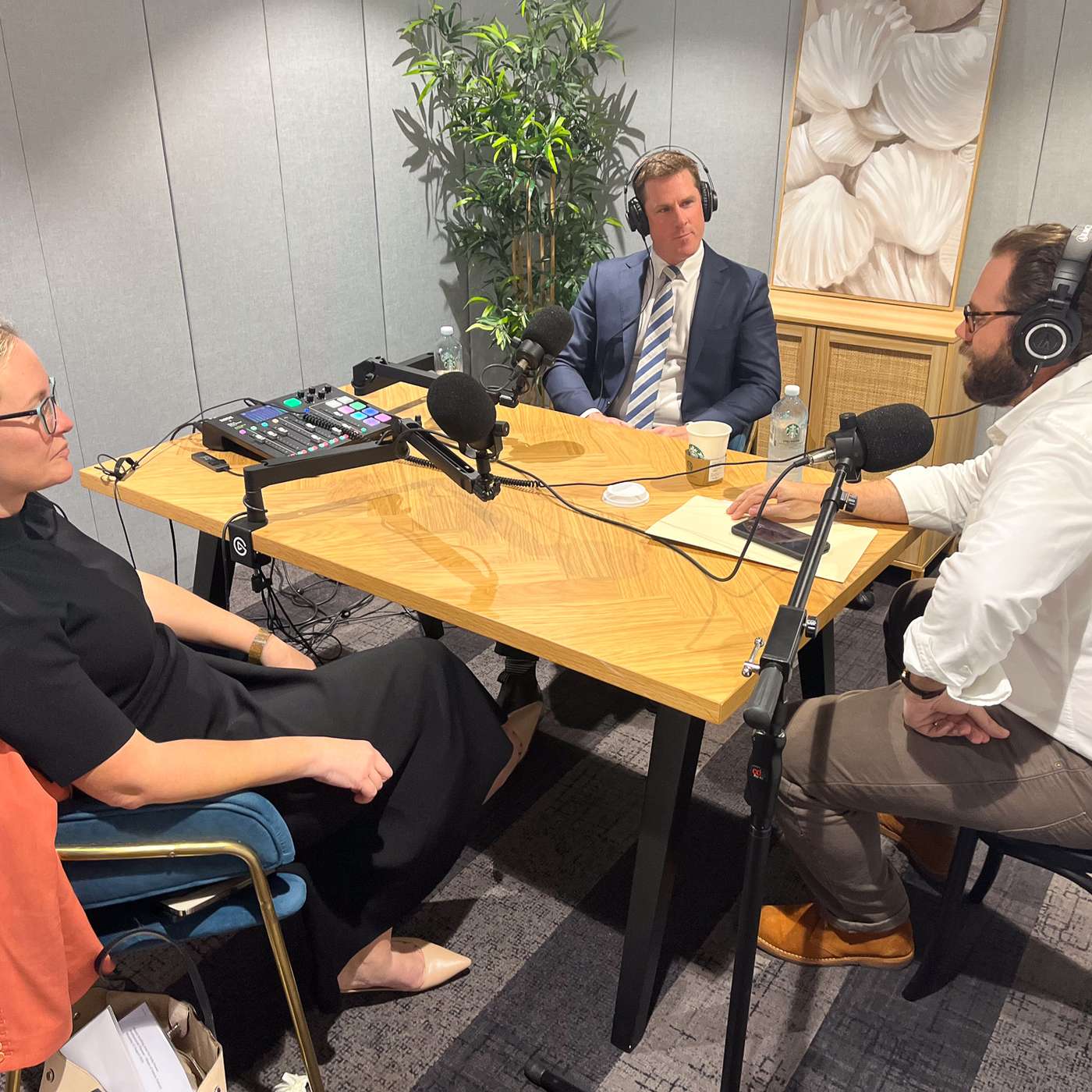 Kelly Power and Blake Briggs