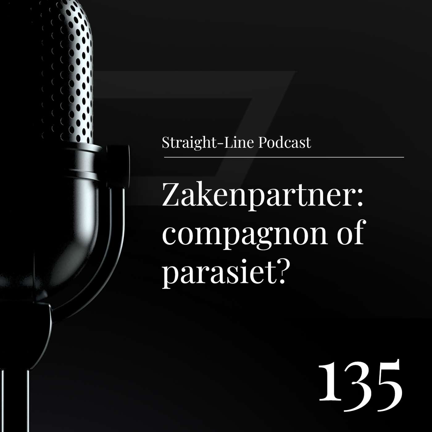 Zakenpartner: compagnon of parasiet?