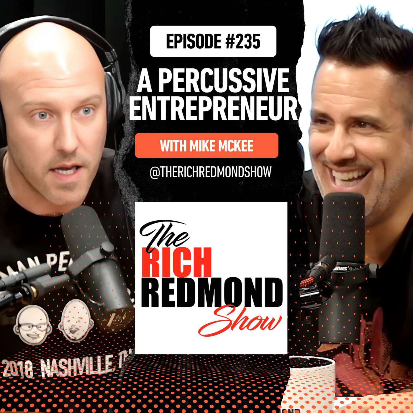 From Delta Rae to Drum Team: Mike McKee's Journey Through Music, Business, and Bald Man Percussion :: Ep 235 The Rich Redmond Show From Delta Rae to Drum Team: Mike McKee's Journey Through Music, Business, and Bald Man Percussion :: Ep 235 The Rich Redmond Show