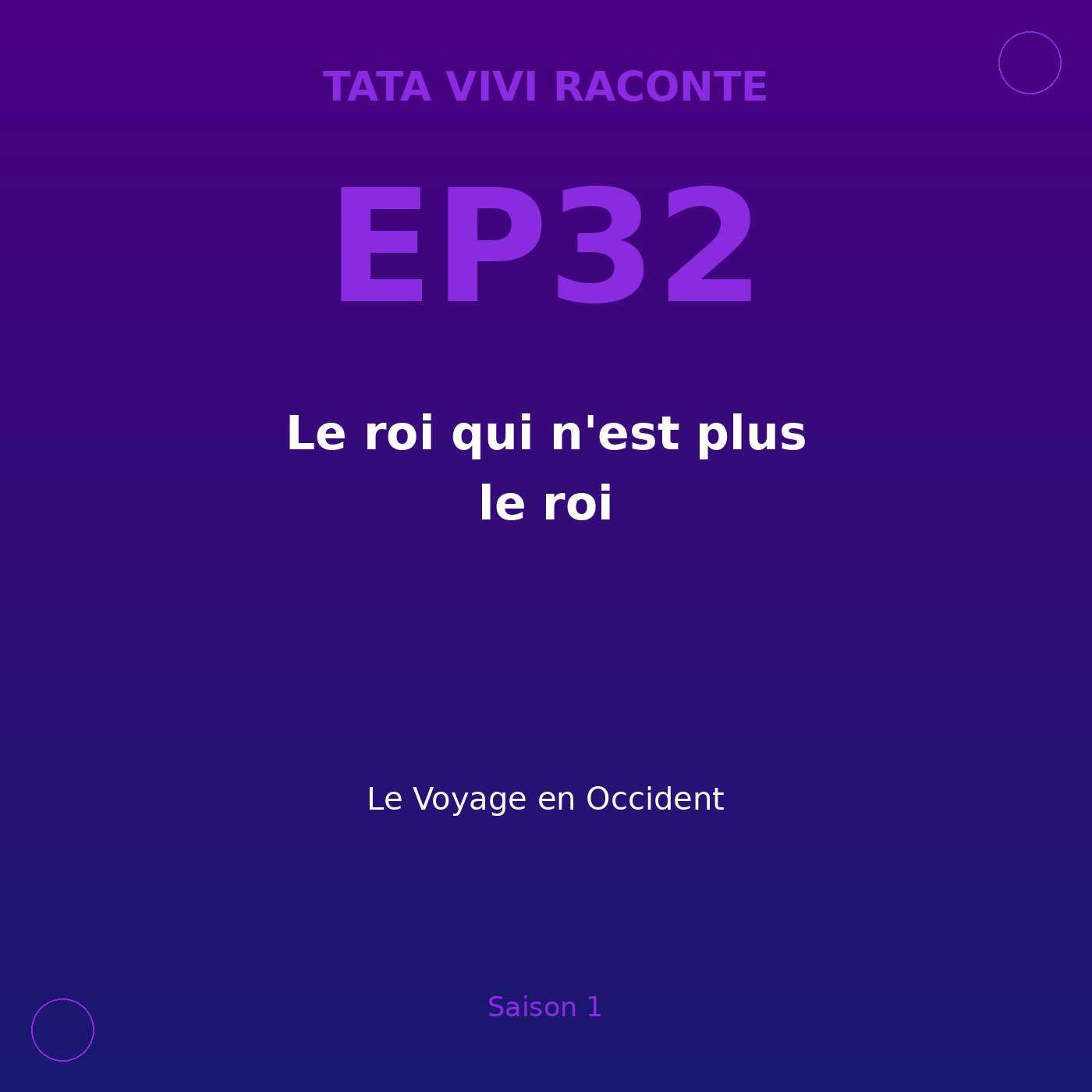 EP32 · Le roi qui n'est plus le roi episode artwork