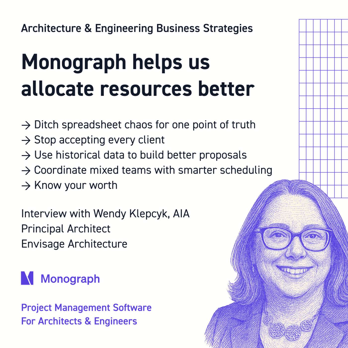 How this Architect became more selective with clients using Monograph episode artwork