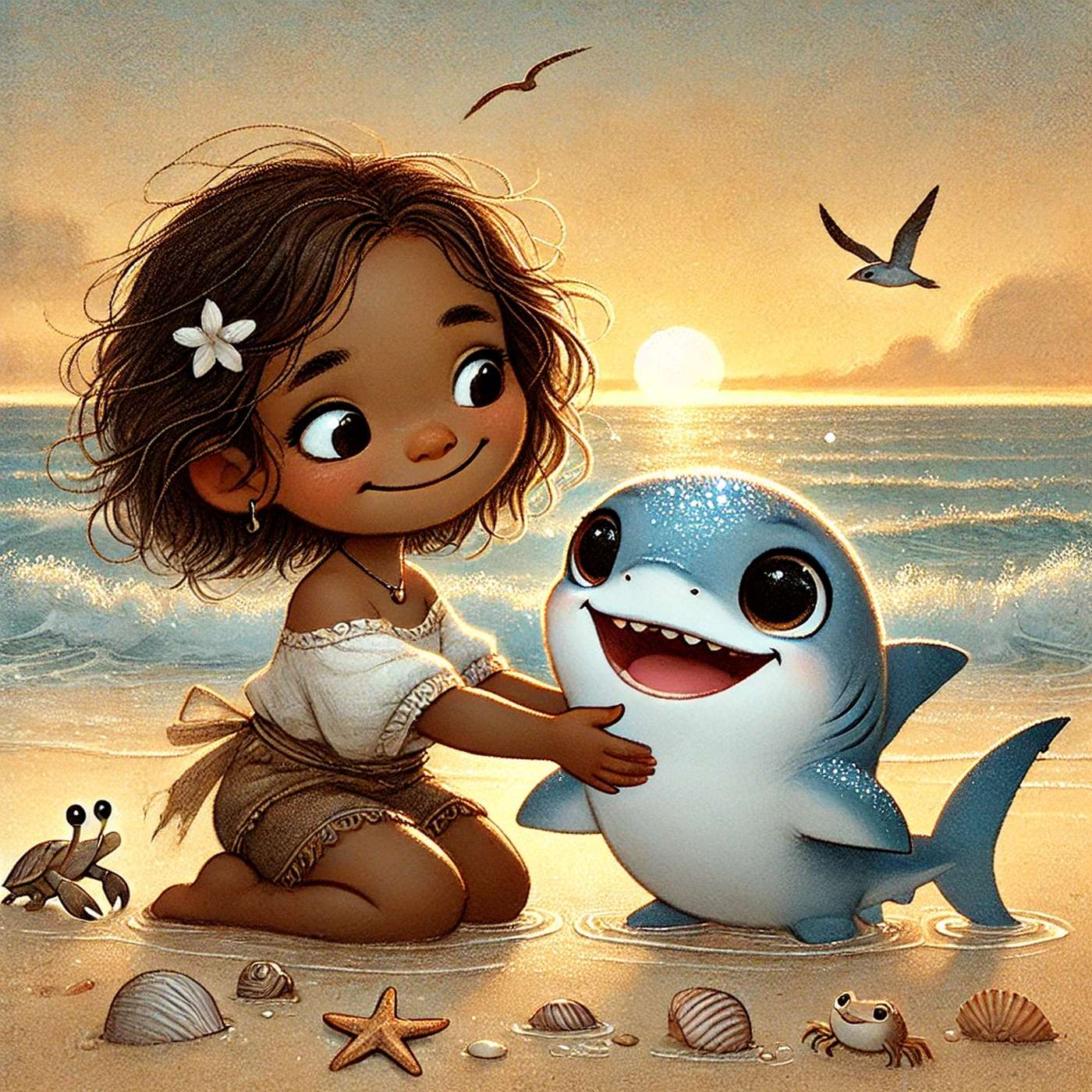 The Brave Girl and the Lost Babyshark episode artwork