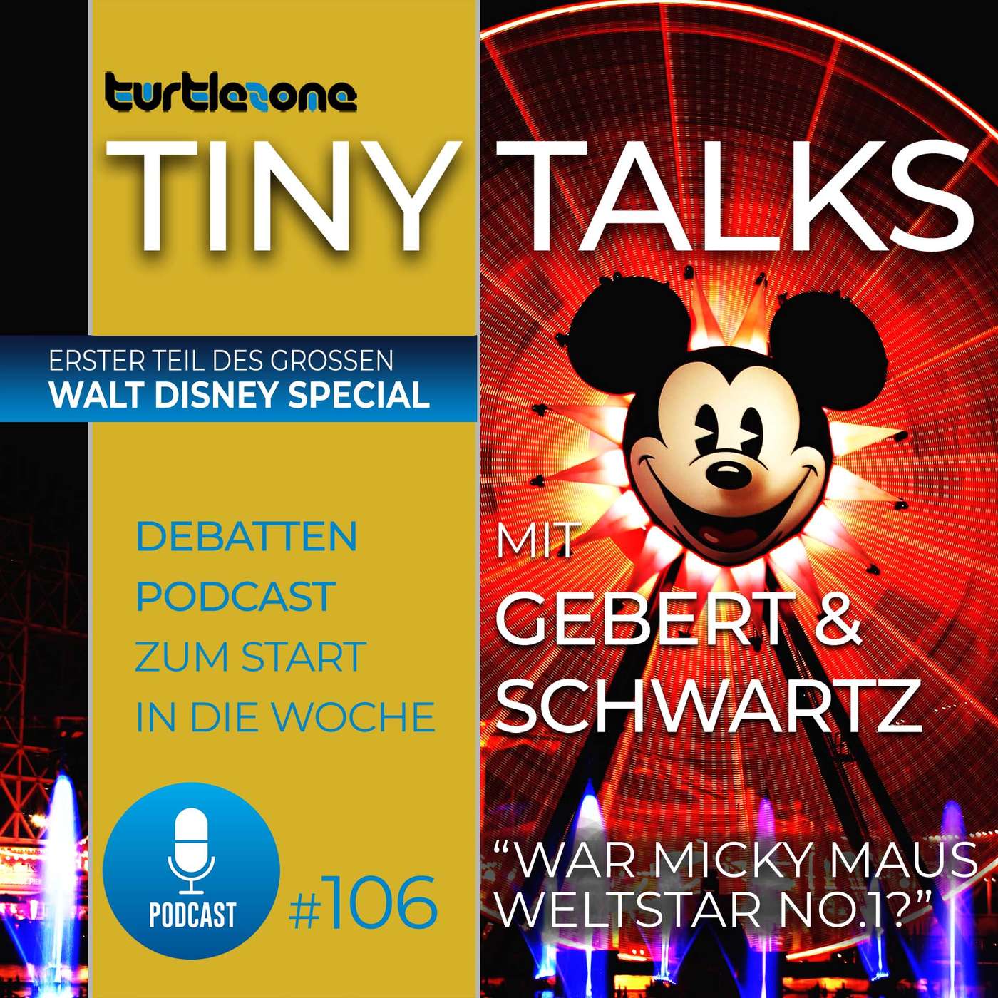 Turtlezone Tiny Talks - Der Debatten-Podcast mit Gebert und Schwartz