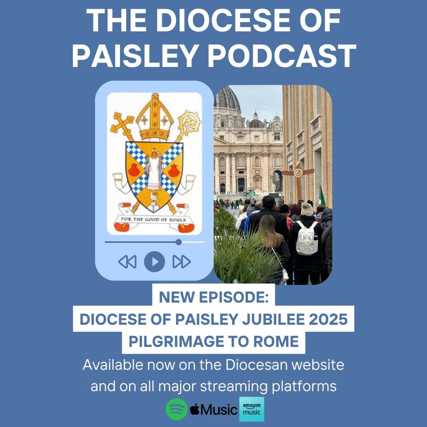 Jubilee 2025 Rome Pilgrimage: Yvonne O’Hara interviews Rolando Streber of the Dicastery for Evangelisation in Rome about our Jubilee 2025 pilgrimages.