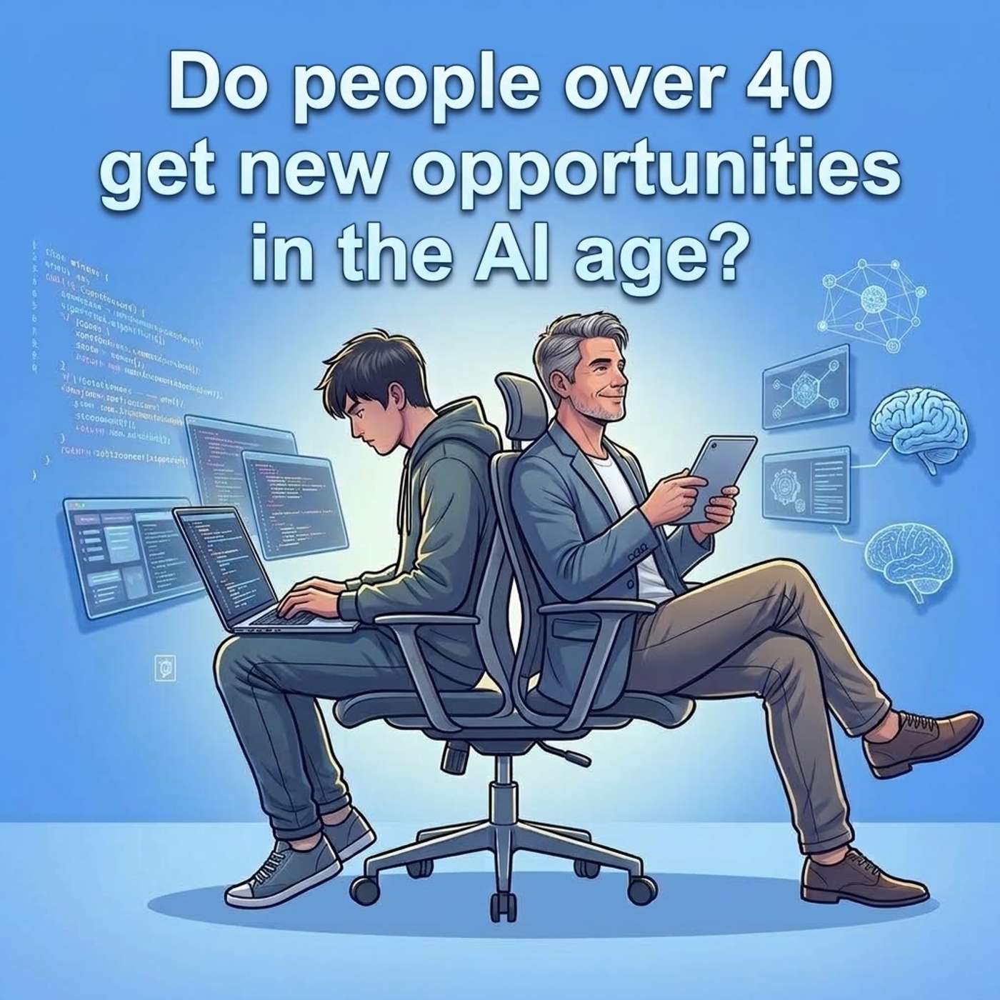 Young People Can't Out-Grind AI. So Do Those of Us in Our 40s Get Another Shot? episode artwork