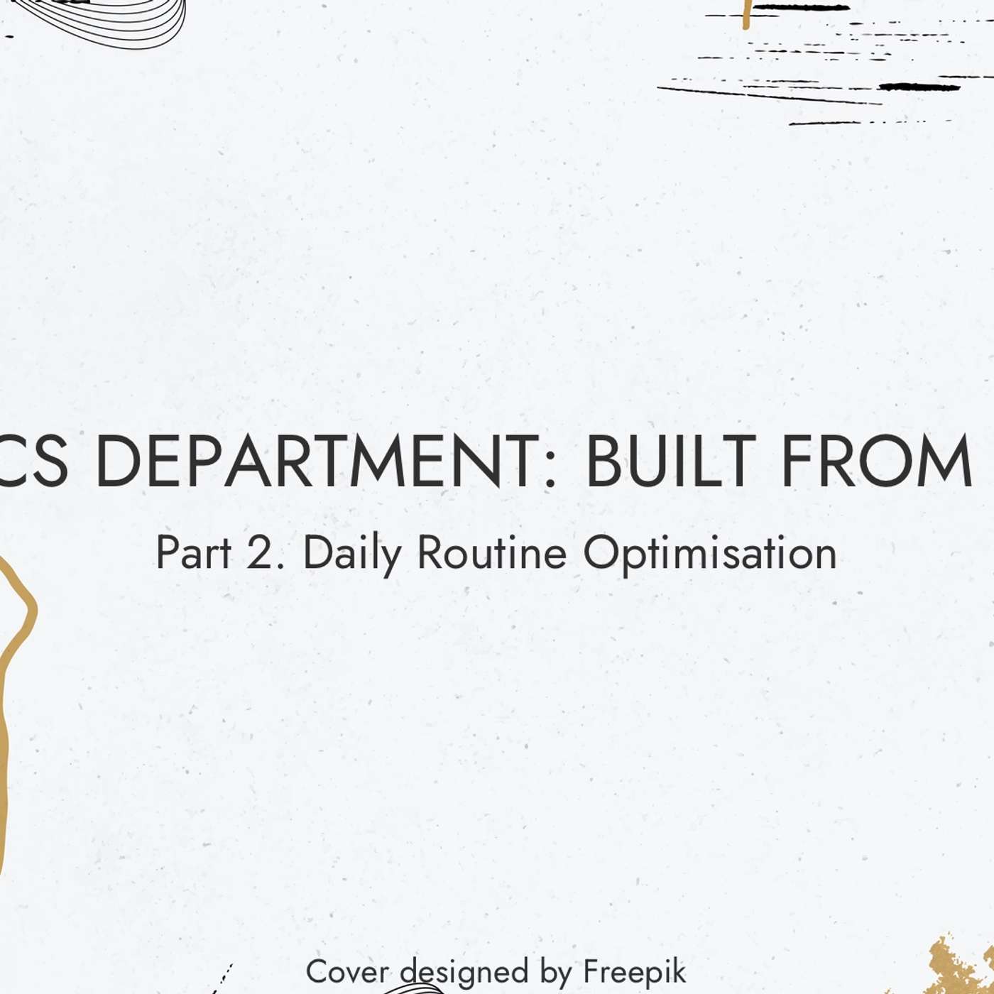 How Better Daily Routines Can Improve Art Production by 70%