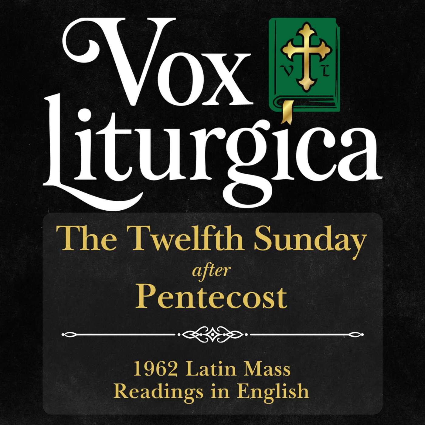 The Twelfth Sunday after Pentecost | The Good Samaritan | 1962 Missal | Latin Mass Readings | 8/16/2026 episode artwork