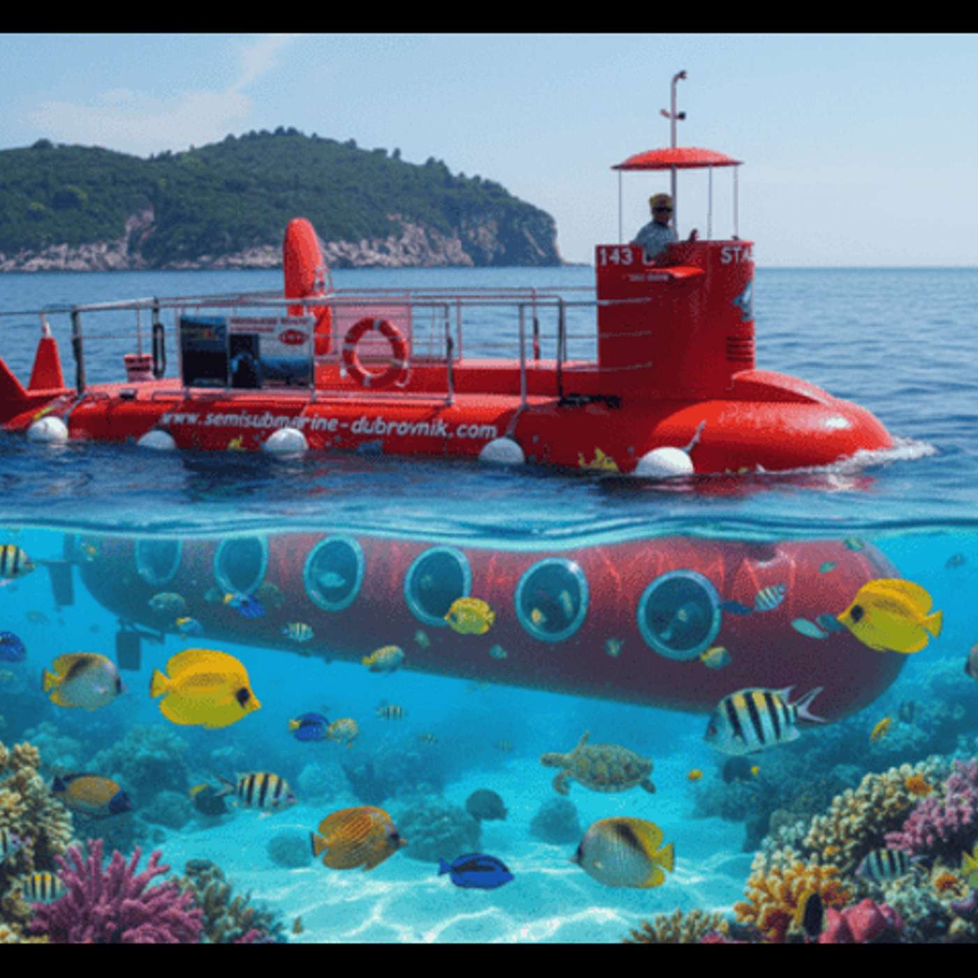 Explore the corals of Andamans by Semi-Submarine!