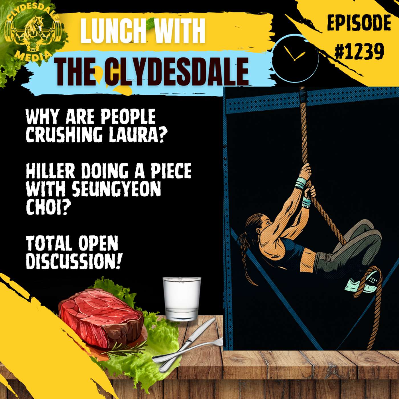 Lunch with the Clydesdale - Why we being so hard on Laura episode artwork