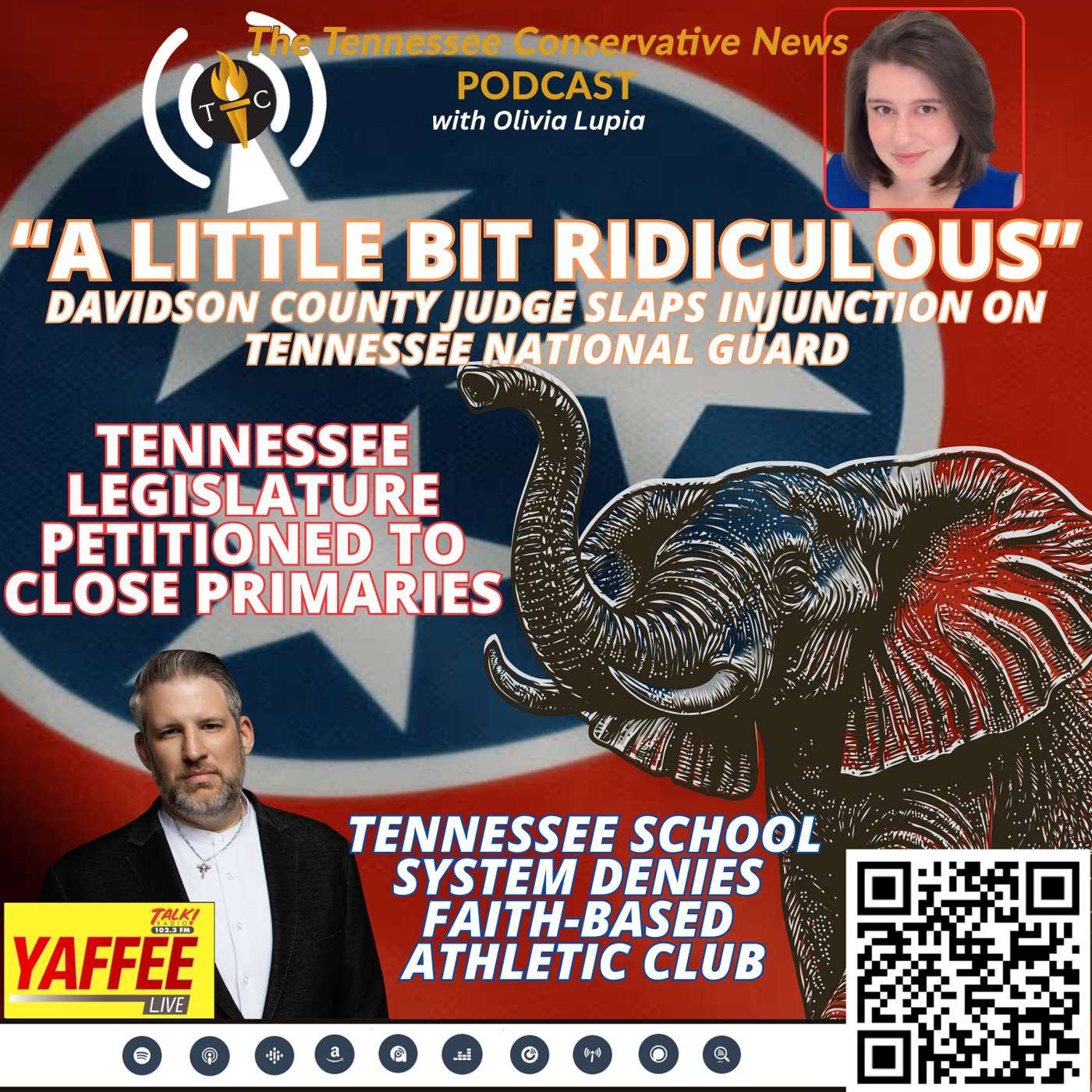 “A Little Bit Ridiculous”-Injunction Slapped On Tennessee National Guard; TN School System Denies Faith-Based Athletic Club; Legislature Petitioned To Close Primaries