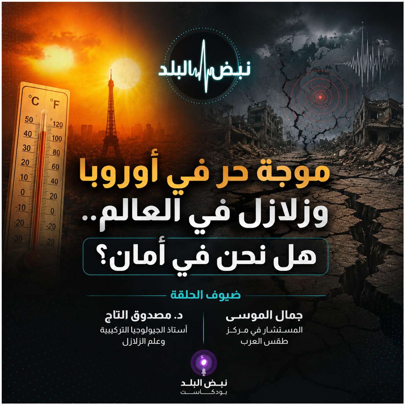 موجة حر في أوروبا وزلازل في العالم.. هل نحن في أمان؟