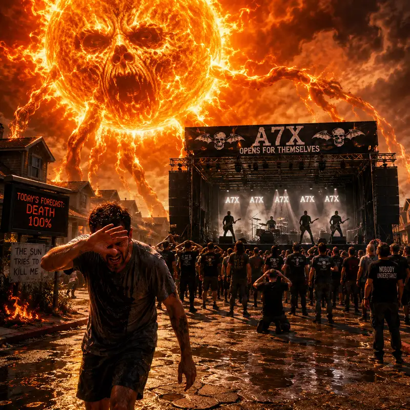 #0397 - The Sun Tries To Kill Me, A7X Opens For Themselves - 07/27/2026