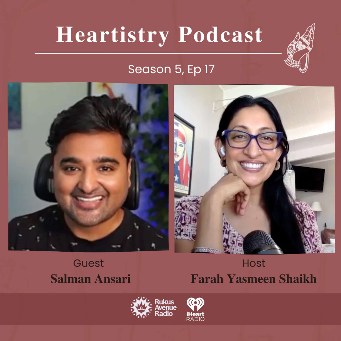 S5 Ep 17 - Salman Ansari - Software Engineer, Startup Founder & CTO, Writer, Illustrator, and DJ episode artwork