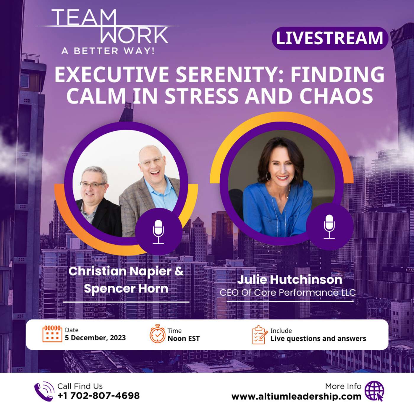 Executive Serenity: Finding Calm in Stress and Chaos episode artwork