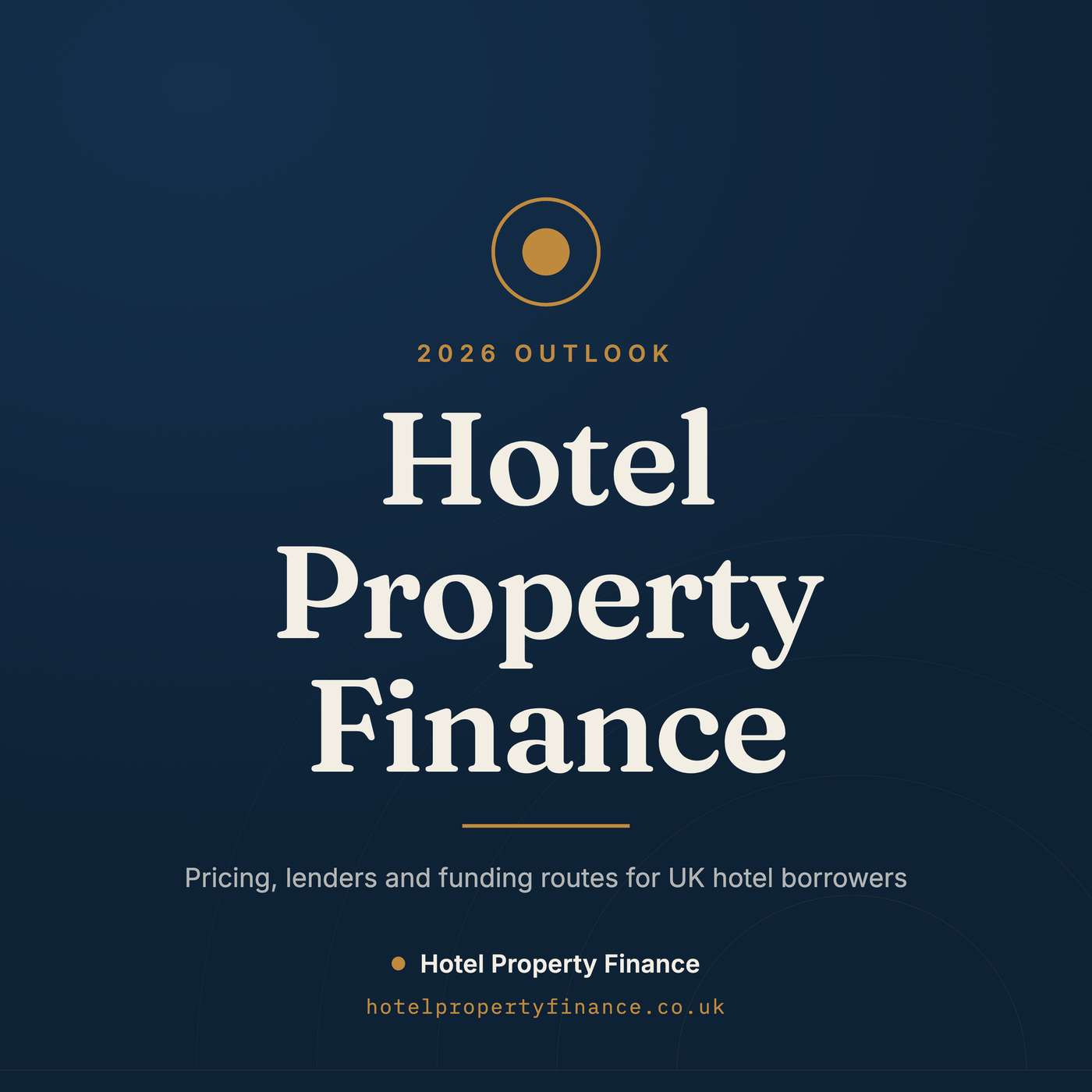 Hotel Property Finance