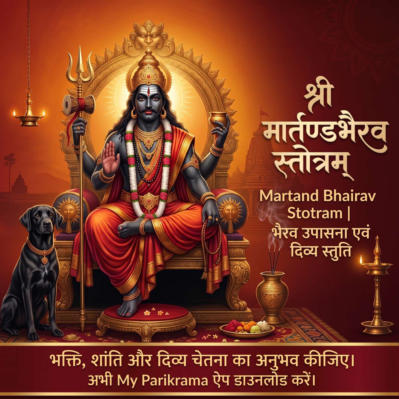 श्रीमार्तण्डभैरवस्तोत्रम् | भैरव उपासना एवं दिव्य स्तुति episode artwork