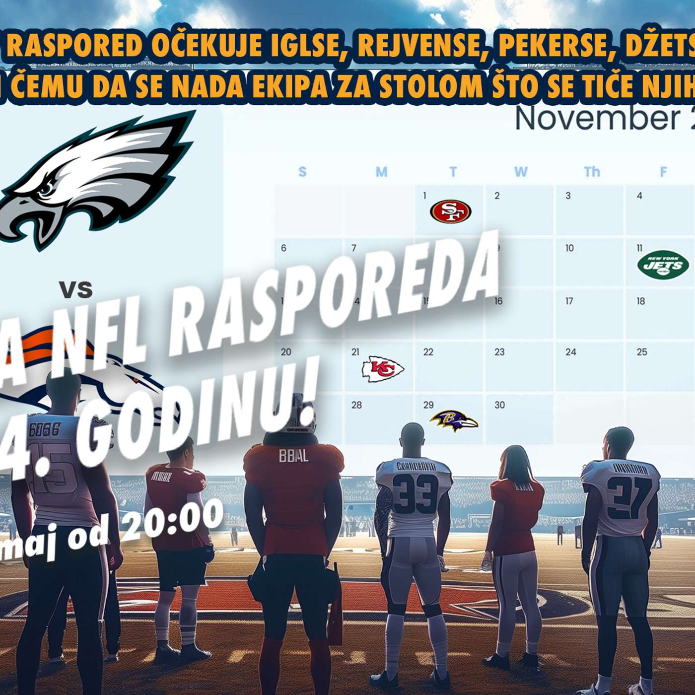 99 jardi #184 ANALIZA NFL RASPOREDA ZA 2024. GODINU! 1. deo episode artwork