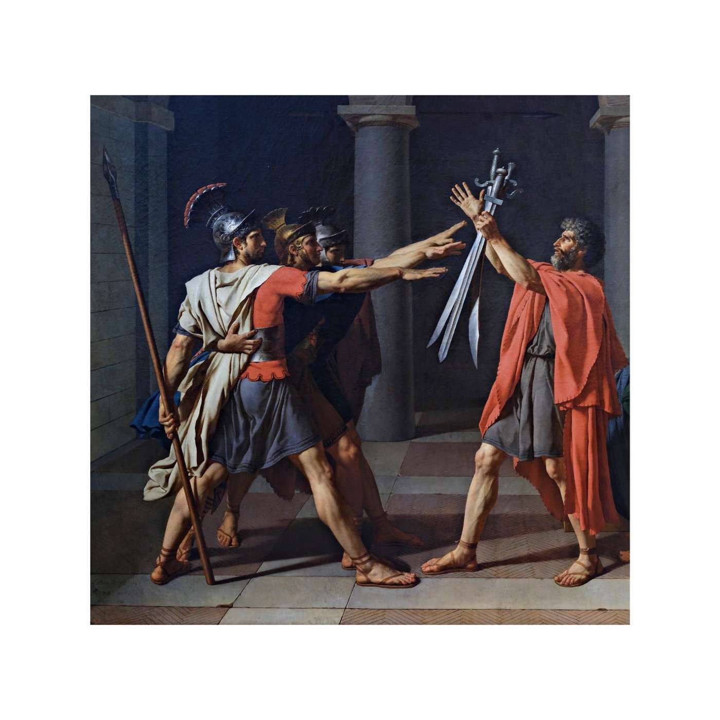 Oath of the Horatii: *THINK* episode artwork