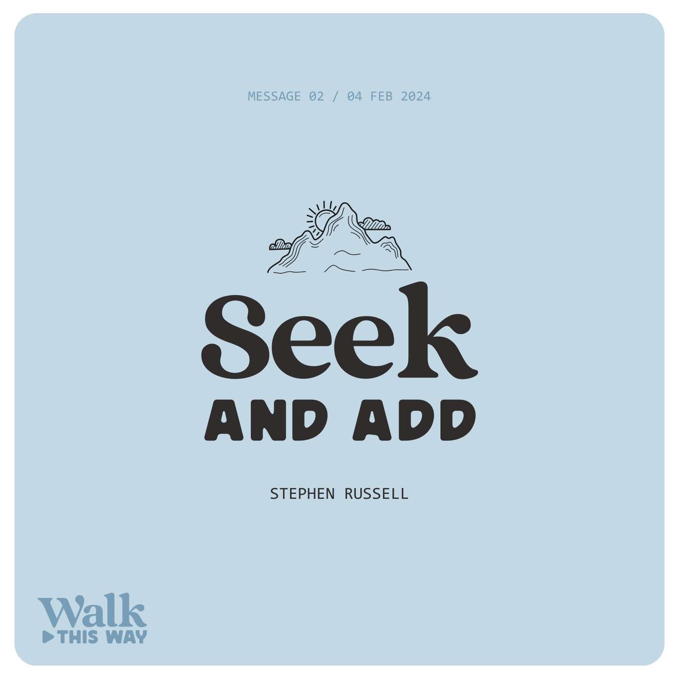 Seek And Add (Stephen Russell)