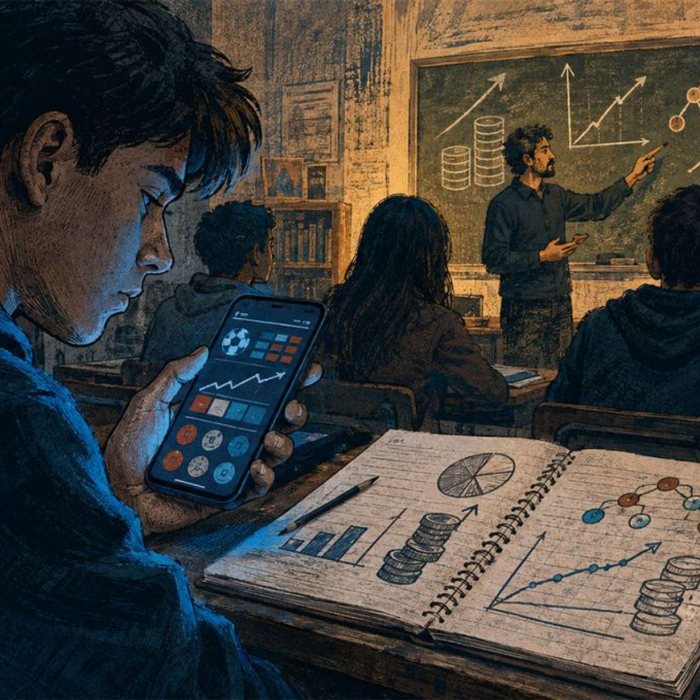 “La plata digital no duele”: por qué la educación financiera desde la escuela podría prevenir las apuestas online episode artwork
