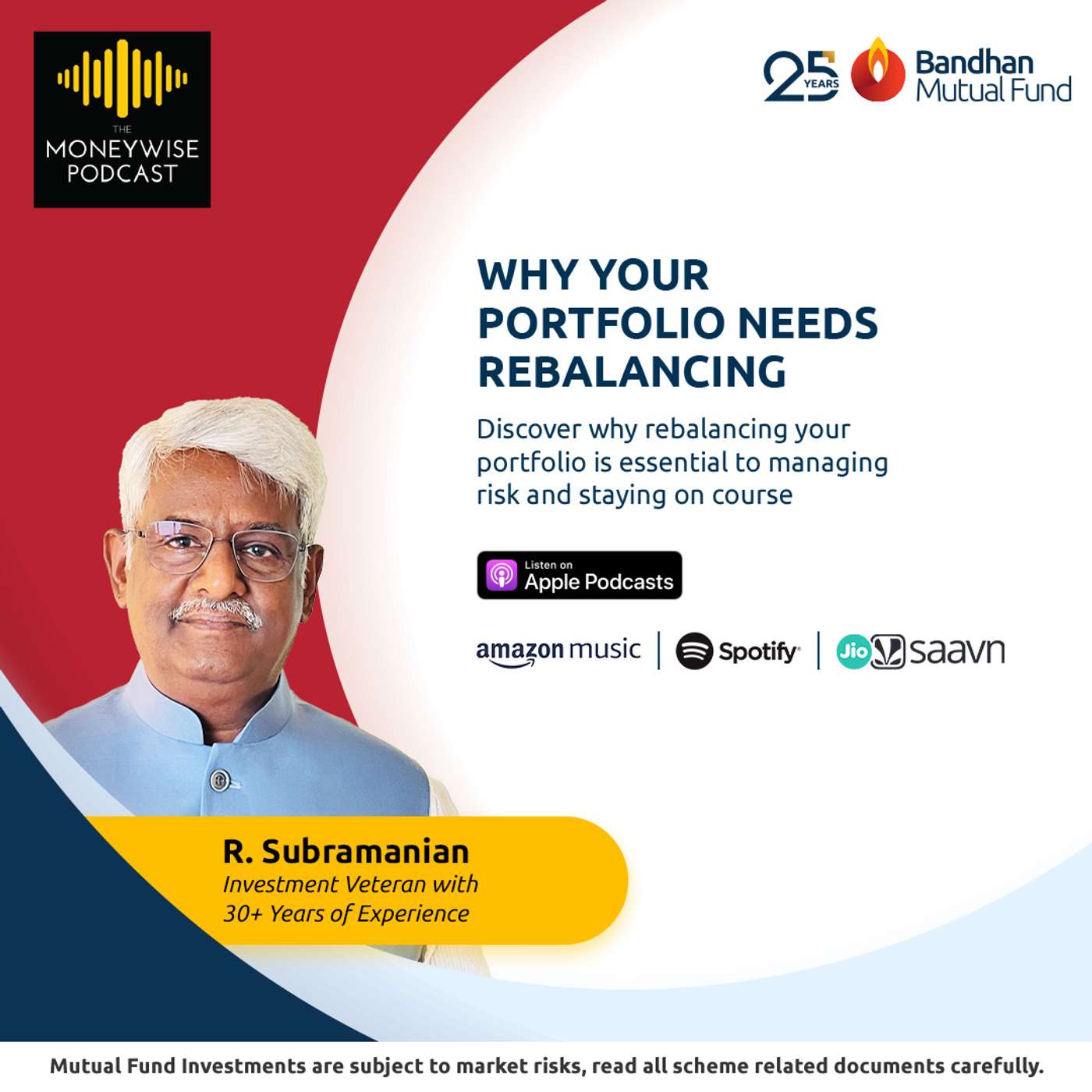 Why Your Portfolio Needs Rebalancing | Moneywise Podcast Ep. 51 Ft. R. Subramanian episode artwork