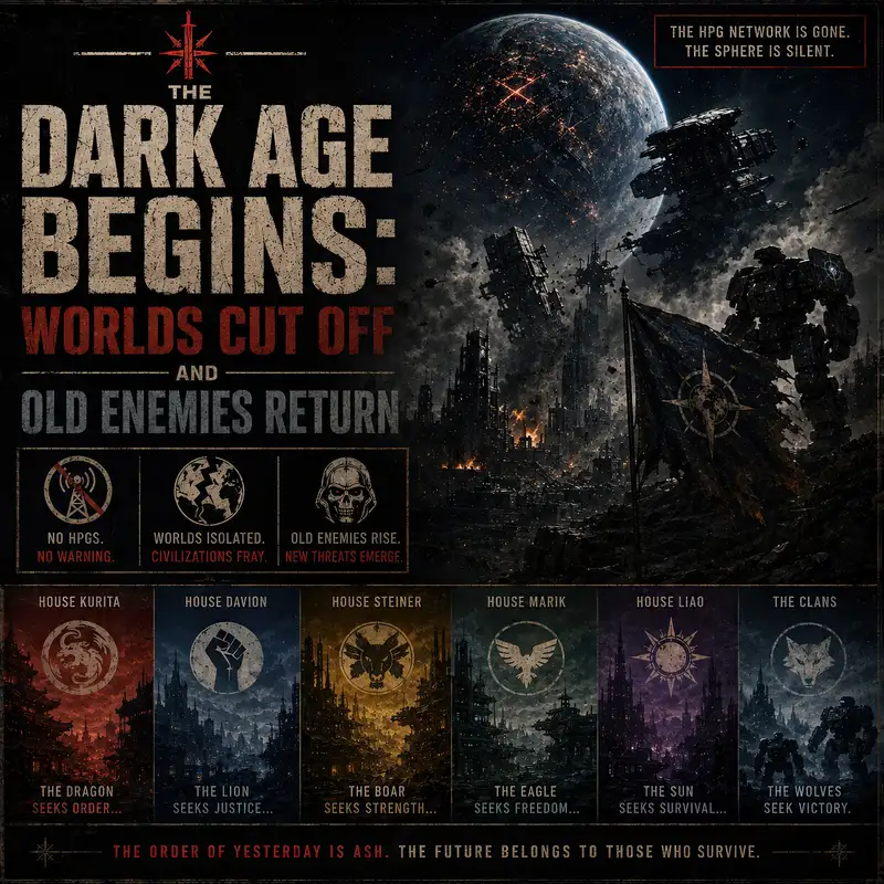 The Dark Age Begins: Worlds Cut Off and Old Enemies Return