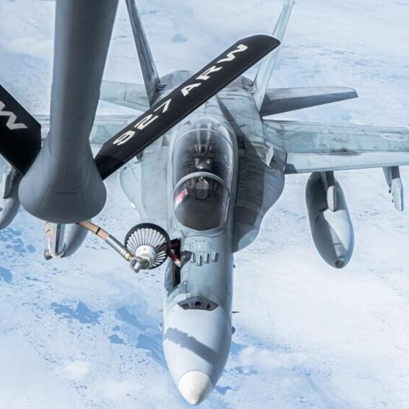 Американский военный самолет-заправщик появился в небе над Лапландией на следующий день после заявления по НАТО