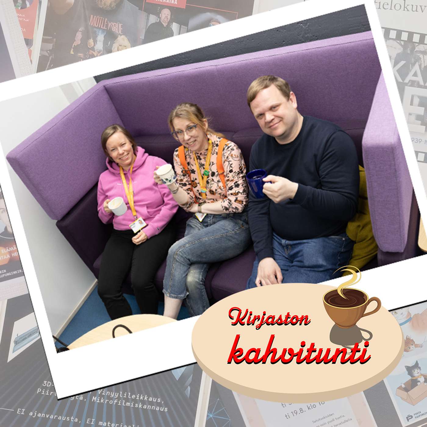 Kirjaston kahvitunti - Tapahtumat osana kirjastoarkea Kirjaston kahvitunti - Tapahtumat osana kirjastoarkea