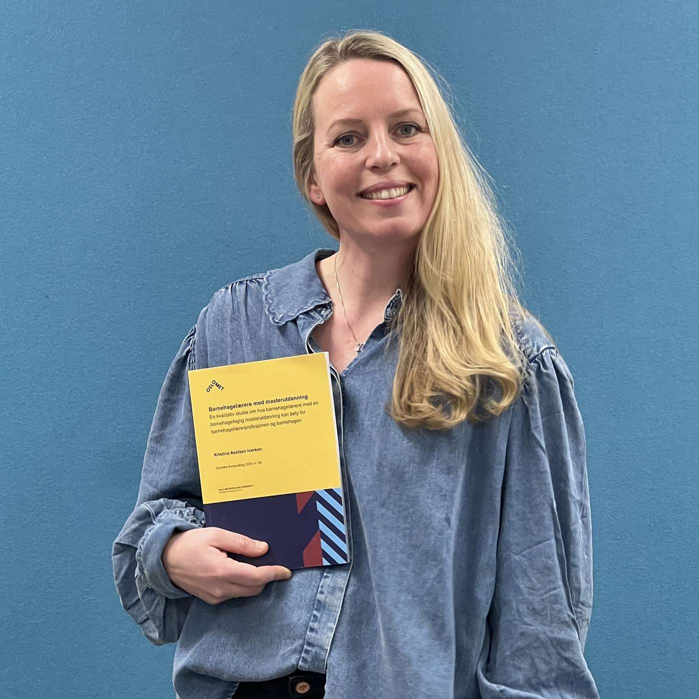 Episode 46: Kristina Axelsen Ivarson: Barnehagelærere med masterutdanning - en fundamentering i barnehagepedagogikken? episode artwork