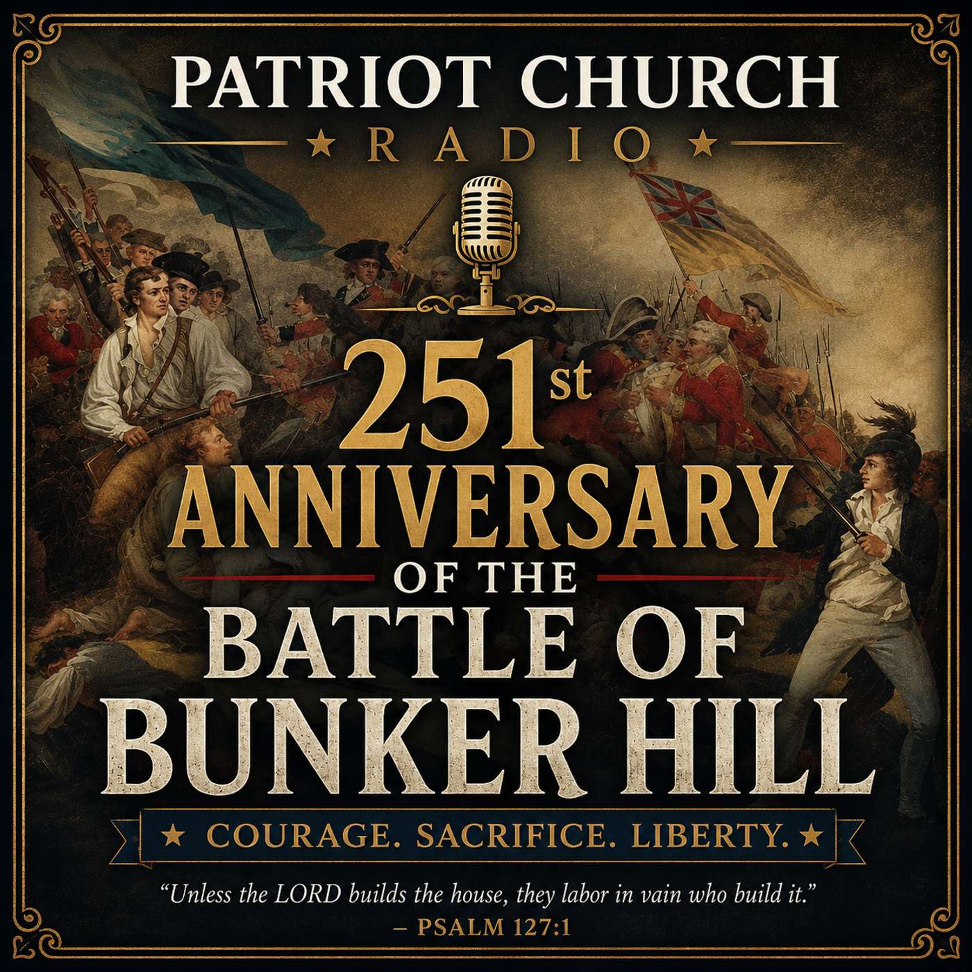 The 251st Anniversary of the Battle of Bunker Hill episode artwork